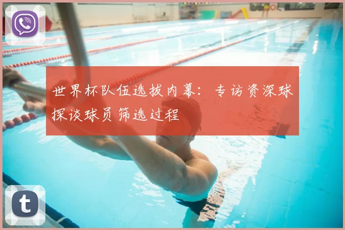 世界杯队伍选拔内幕：专访资深球探谈球员筛选过程