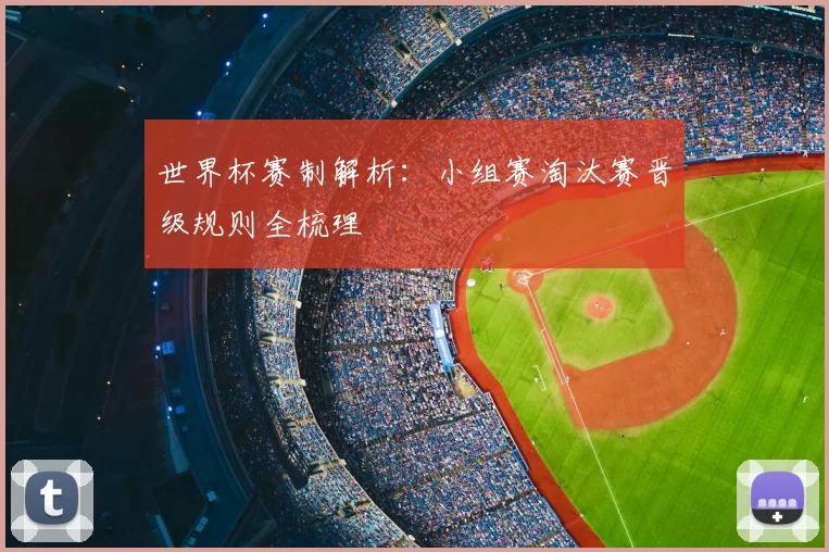 世界杯赛制解析:小组赛淘汰赛晋级规则全梳理